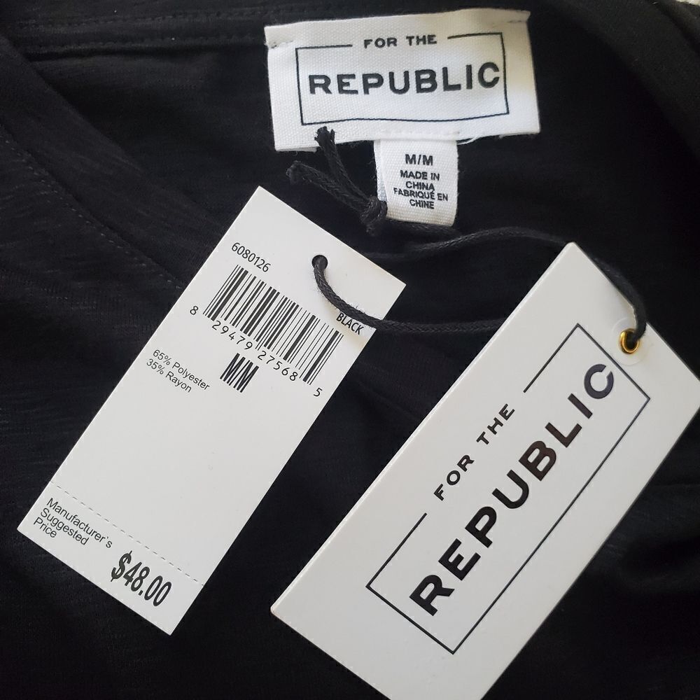 For The Republic Top sz Med - Picture 11 of 13